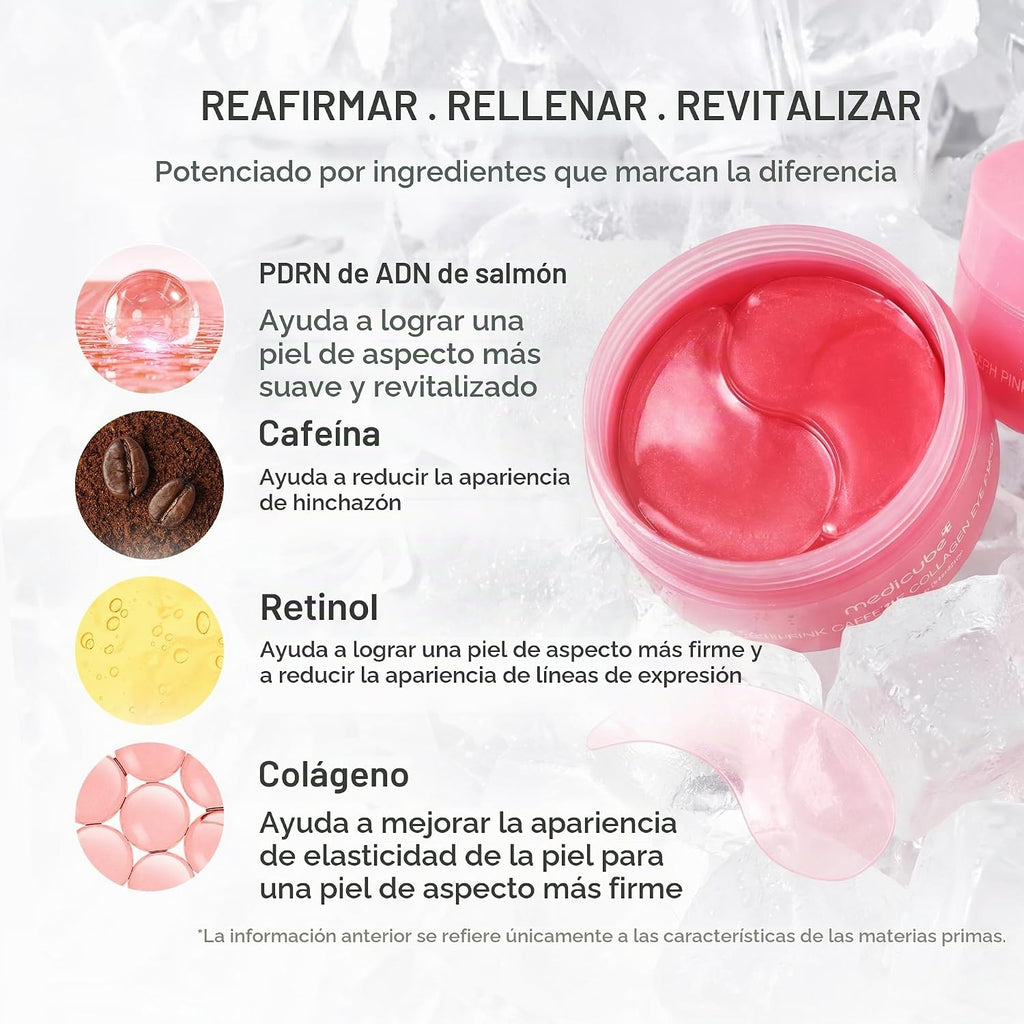 medicube Kit Age Backward: Crema Gua Sha y parches oculares con caf...