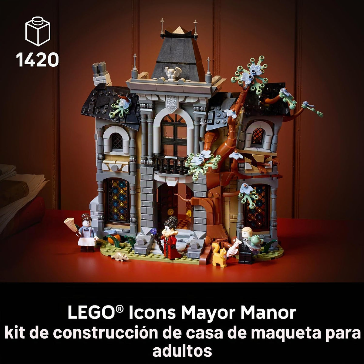 LEGO Iconos Mayor Manor 11383 | Juego de construcción para adultos,...