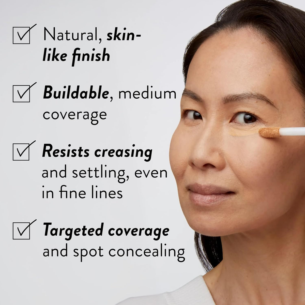 LAURA GELLER Corrector de ojos ideal para pieles maduras - Porcelana