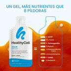 Suplemento líquido diario HealthyCell Calm Mood - Soporte para el e...