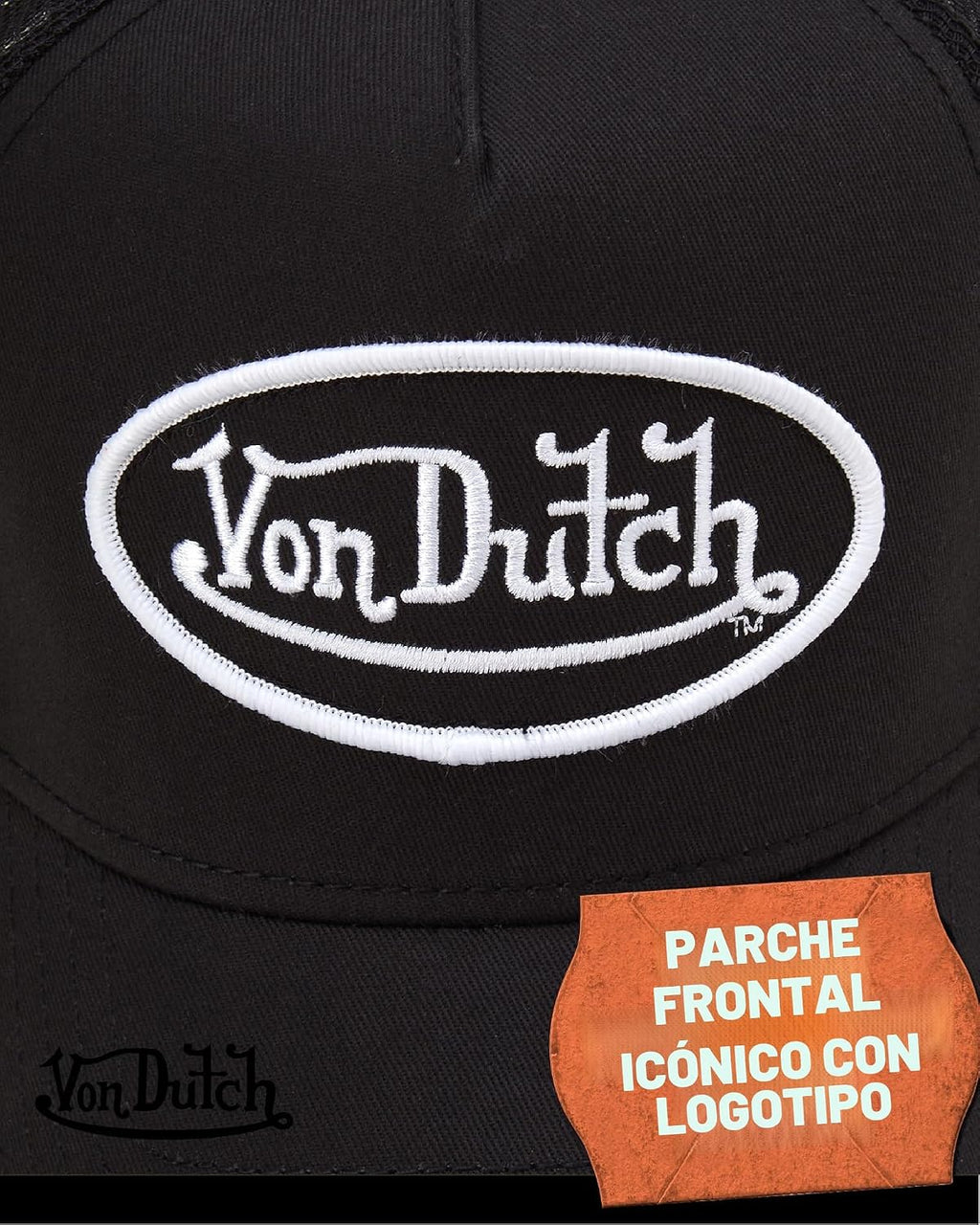 Von Dutch Gorra unisex de camionero \u2013 Gorra de béisbol retro c...