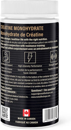 METALIFE - Polvo de monohidrato de creatina, 100 porciones, fabrica...