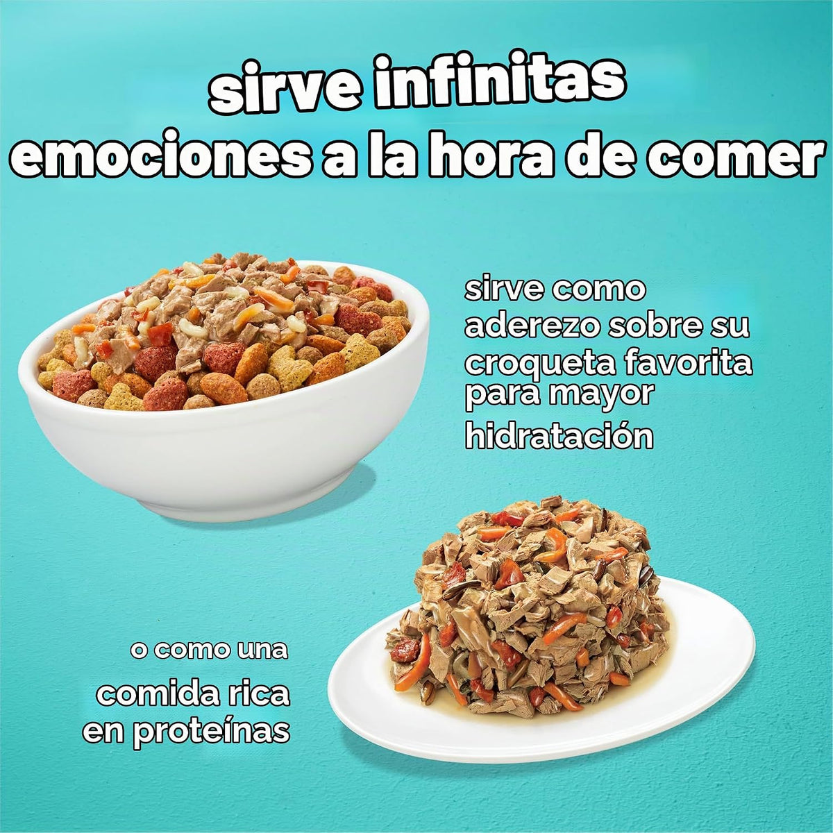 Beneful Purina IncrediBites - Alimento húmedo pequeño para perros e...