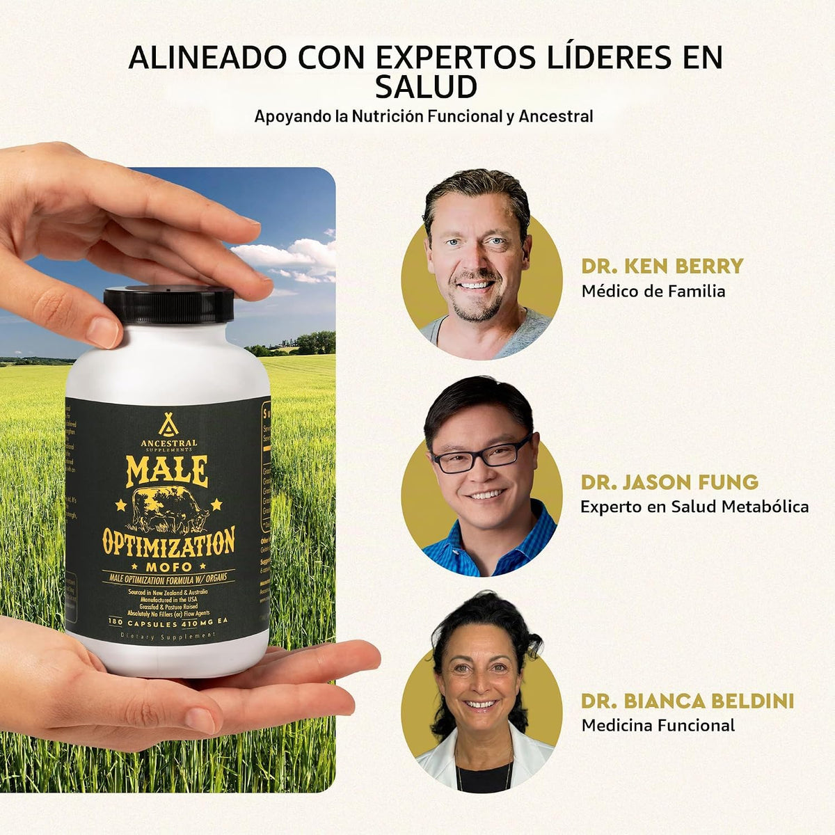 Ancestral Supplements Mofo - Suplemento de cápsula de órgano de res...