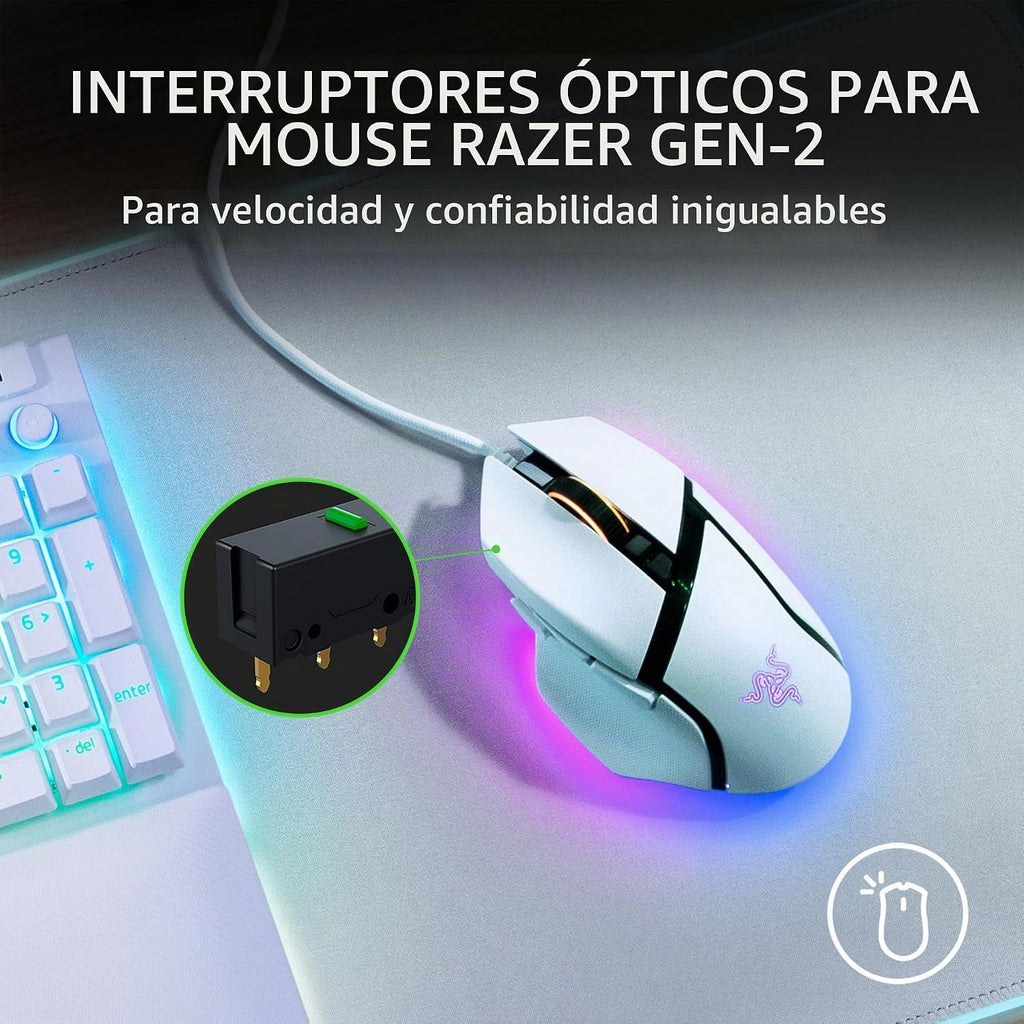Razer Basilisk V3 - Ratón ergonómico para juegos con cable RGB | In...