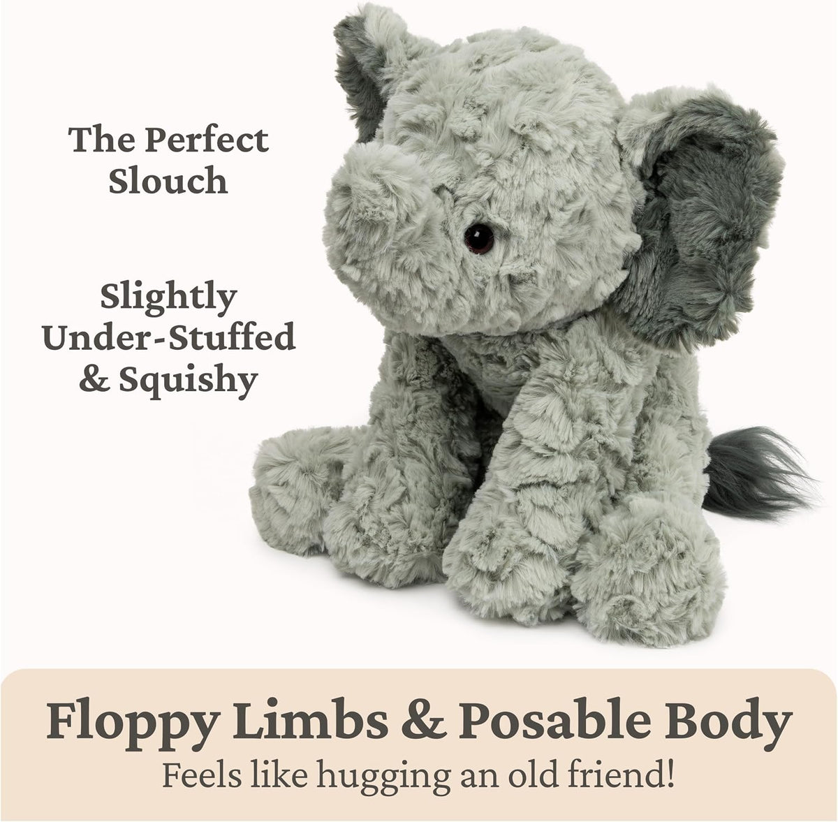 GUND Cozys Collection Elefante de peluche de 10 pulgadas, a partir...