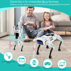 Dingdongwu - Perro robot inteligente para niños, mascota robótica d...