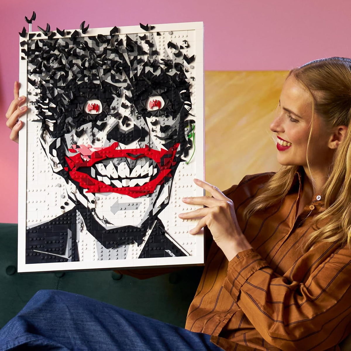 LEGO DC Batman The Joker Wall Art Portada de cómic 67012 | Juego de...