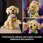LEGO Icons Golden Retriever Puppy 11384 | Juegos de construcción pa...