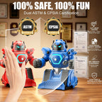 OBEST Juego de 2 robots de lucha con control remoto, robot de batal...