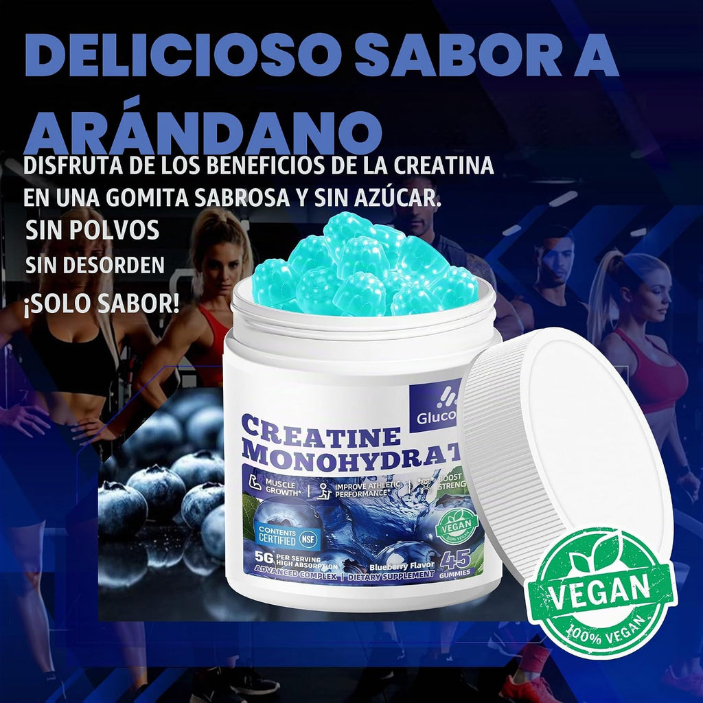 Gomitas de monohidrato de creatina, gomita de creatina certificada...