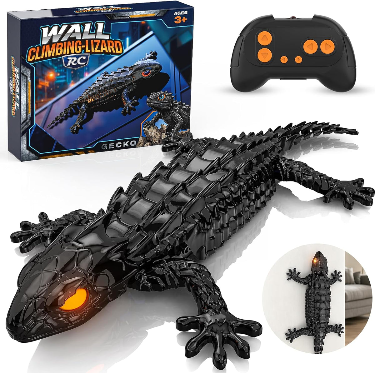 Loueouv Gecko RC trepador de paredes, robot de control remoto recar...