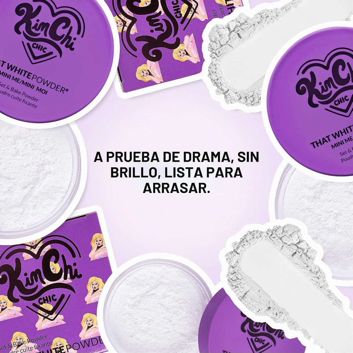 KimChiChic Beauty That White Powder Set &amp; Bake - Maquillaje en...