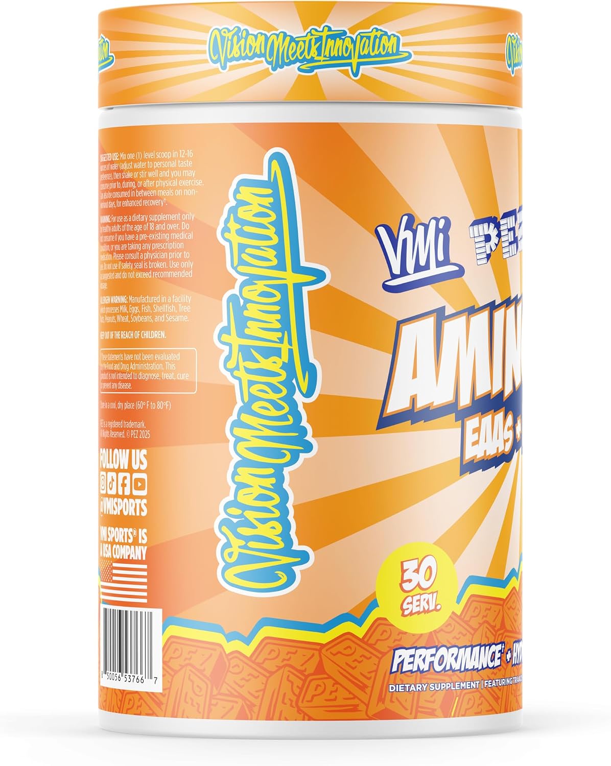 VMI Sports Aminogex Ultra | EAA + BCAA en polvo | Aminoácido + bebi...