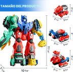iPlay, iLearn Kids Dinosaurio Transformar Robot Juguete Magnético C...