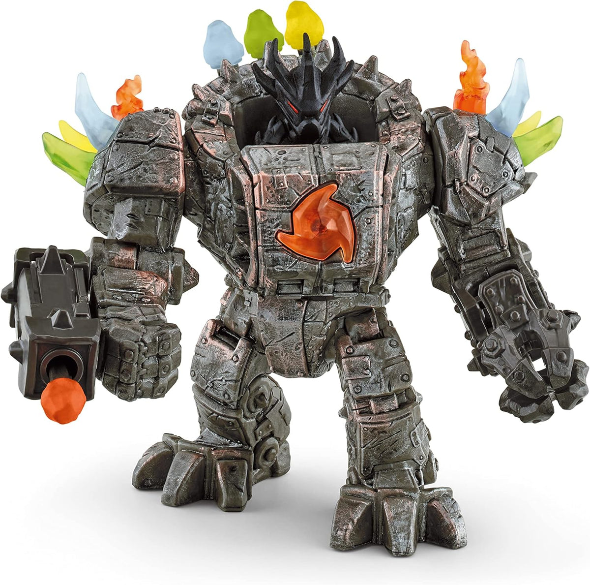 Schleich Eldrador - Robot maestro de 20 piezas con mini criatura -...