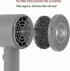 AINA Secador de pelo con difusor, peine secador de pelo completo 11...