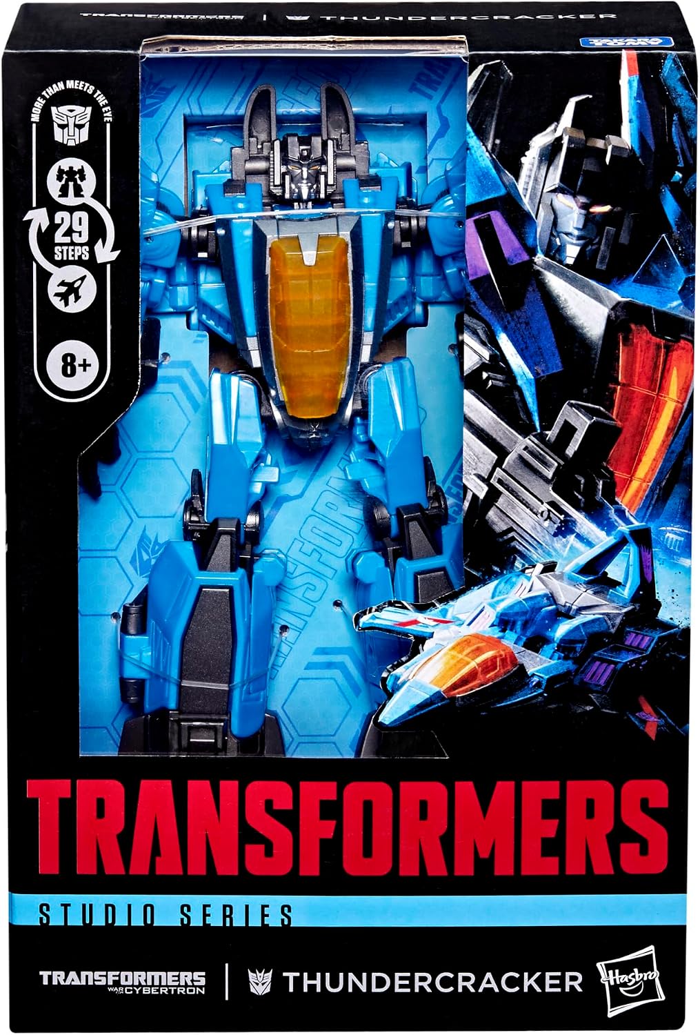 Transformers Studio Series War for Cybertron Thundercracker, figura...