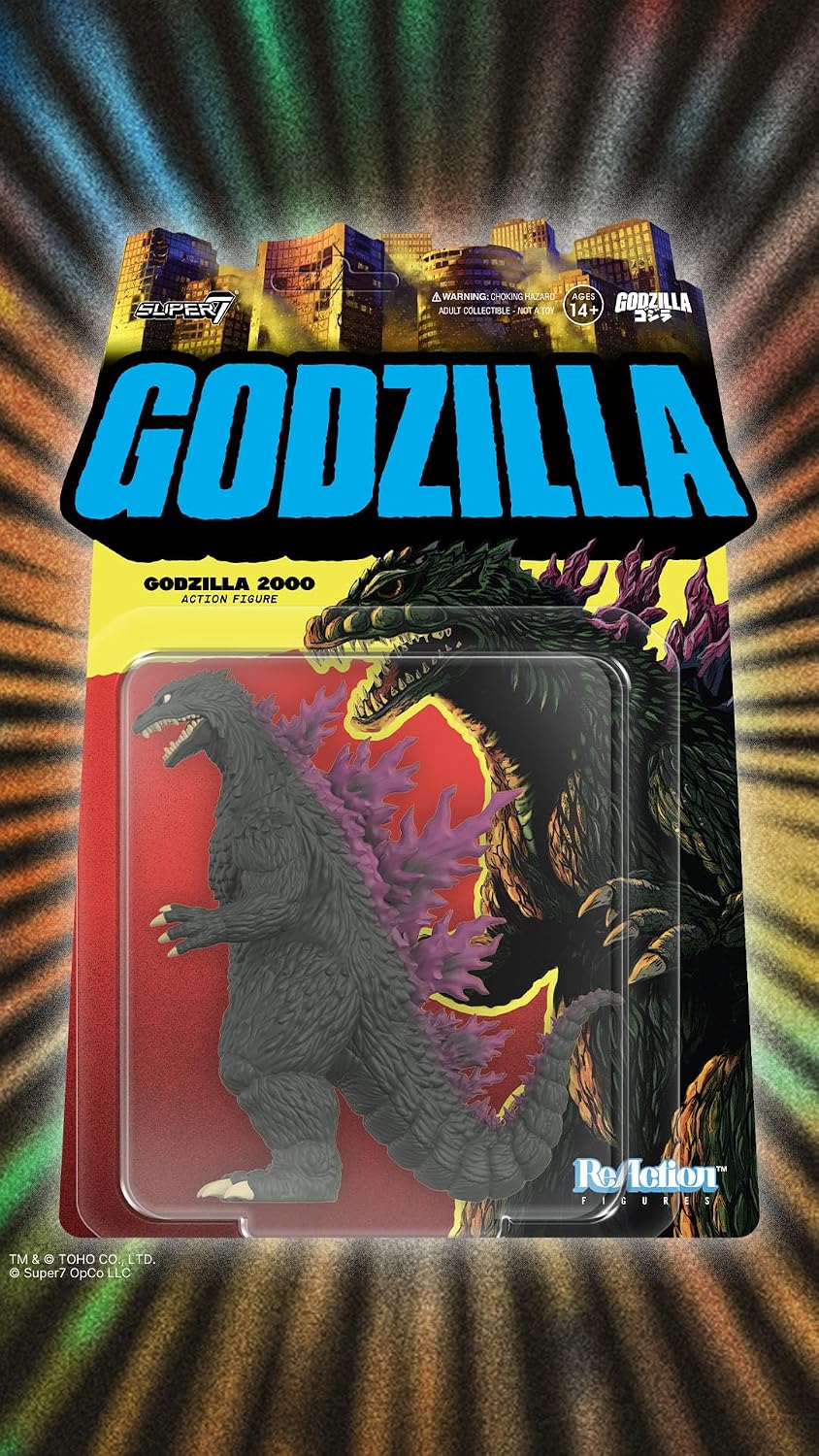 Figura de acción de Super7 Toho Godzilla 2000-3.75 pulgadas
