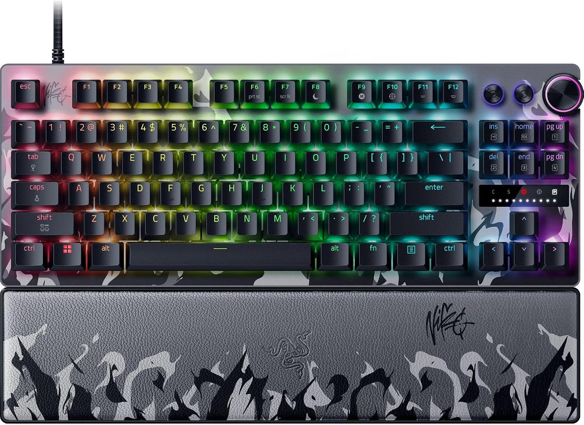 Razer Teclado Huntsman V3 Pro TKL 8KHz Esports para juegos, edición...