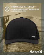 Hurley - Gorro de deporte para hombre, ajustable, ajuste casual, te...