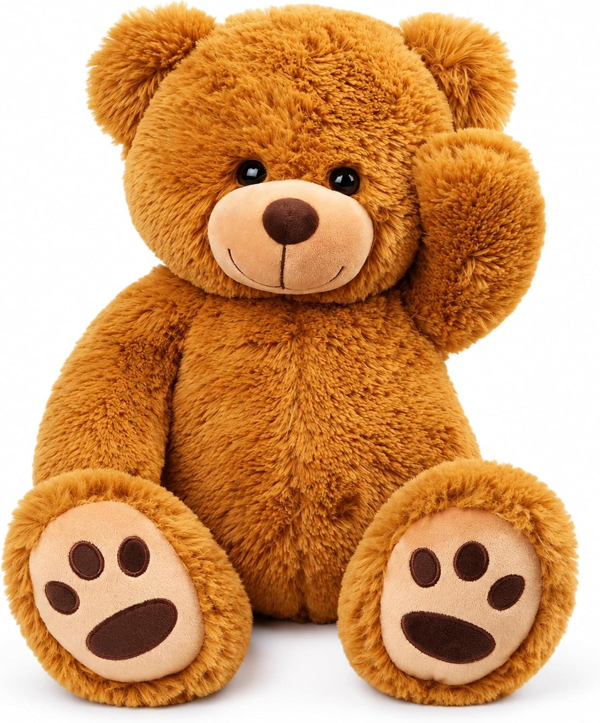 LotFancy Teddy Bear - Peluche de peluche suave de 20.0 in, color ma...