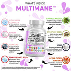 Clean Nutraceuticals Pastillas de Colágeno 1000mg Biotina 10000mcg...