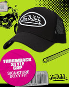 Von Dutch Gorra unisex de camionero \u2013 Gorra de béisbol retro c...