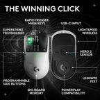 Logitech PRO X2 SUPERSTRIKE Lightspeed - Mouse inalámbrico para jue...