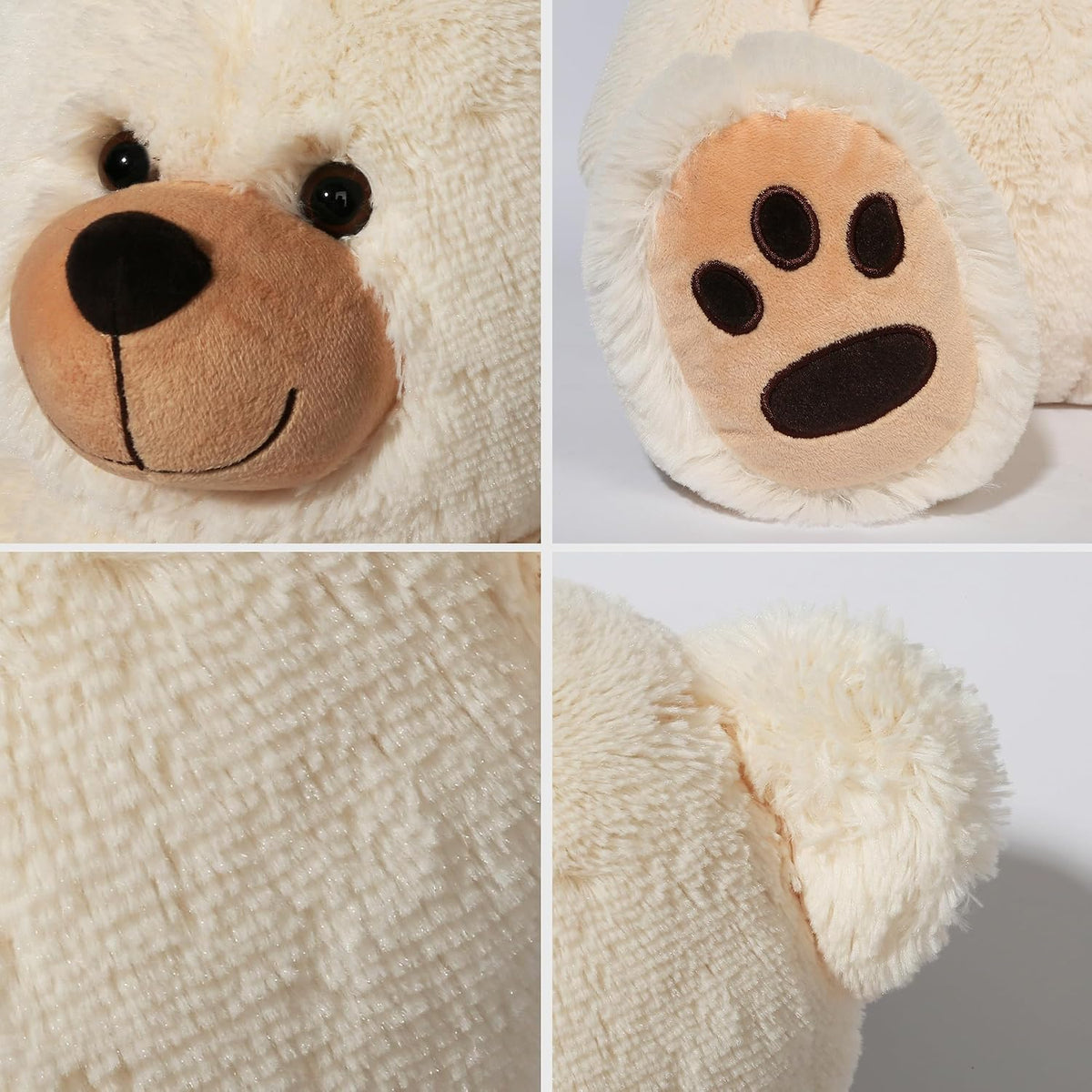LotFancy Oso de peluche de peluche, juguete de peluche suave de 20....