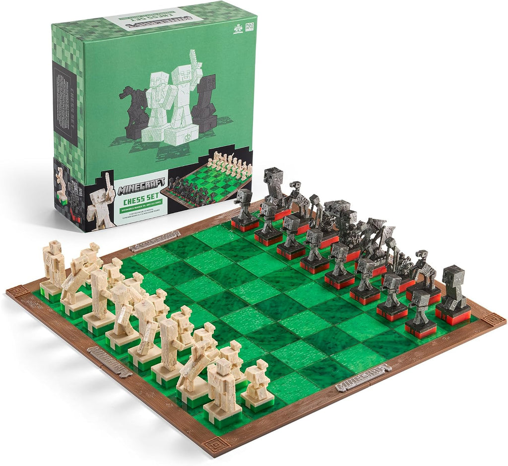 The Noble Collection Juego de ajedrez Minecraft