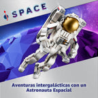 LEGO Creator Juguete de Astronauta Espacial 3 en 1, Set de Construc...