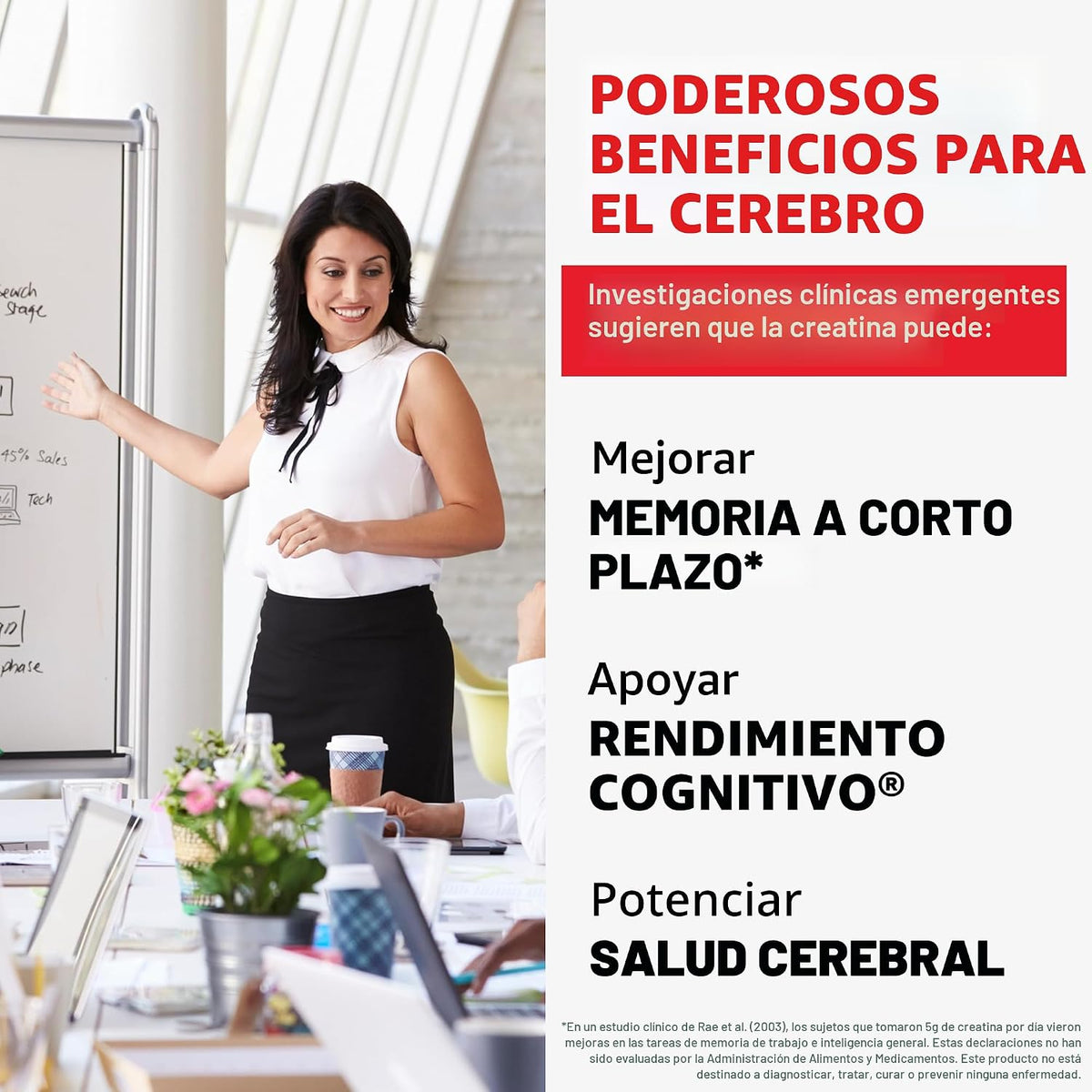 Force Factor Creatina Monohidrato Gomitas, Certificado NSF | Dosis...