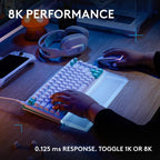 Logitech G 512 X 98 TMR + Teclado mecánico para juegos con interrup...