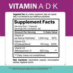 NatureGenX ADK Suplemento vitamínico \u2013 Salud ósea mejorada con...