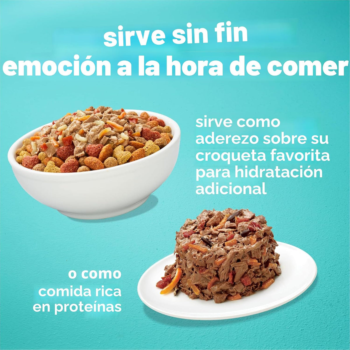 Purina Beneful IncrediBites - Alimento húmedo pequeño para perros e...