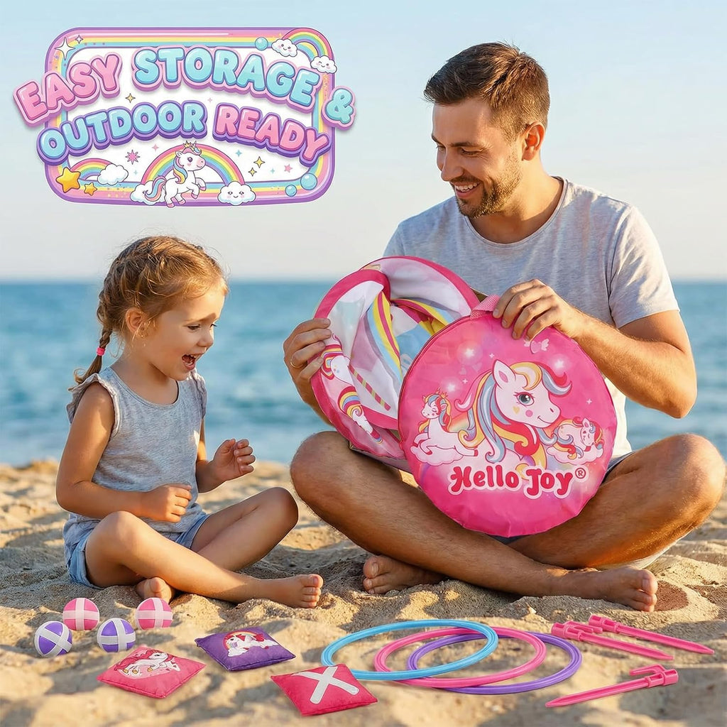 Juego de lanzamiento de puf para niños – Tablero Cornhole juguetes...