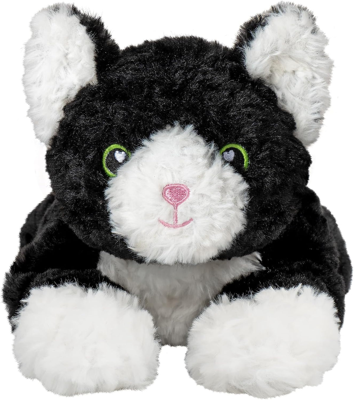 Peluche de gato Esmoquin para microondas, almohadilla térmica sin p...