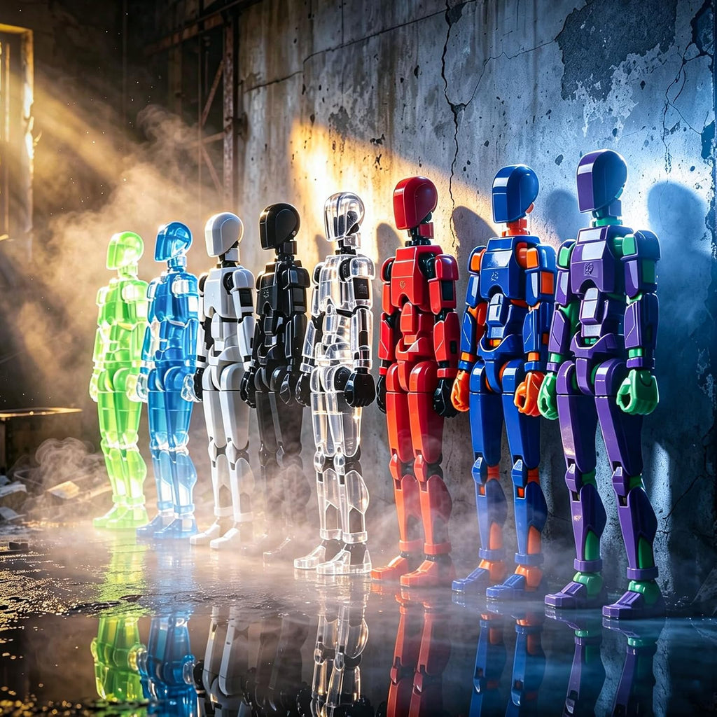 BOZOBO Figura T13 totalmente articulada 3D impresa robot multiartic...