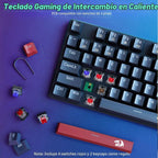 Redragon Teclado Mecánico para Juegos con Cable, 11 Modos Retroilum...