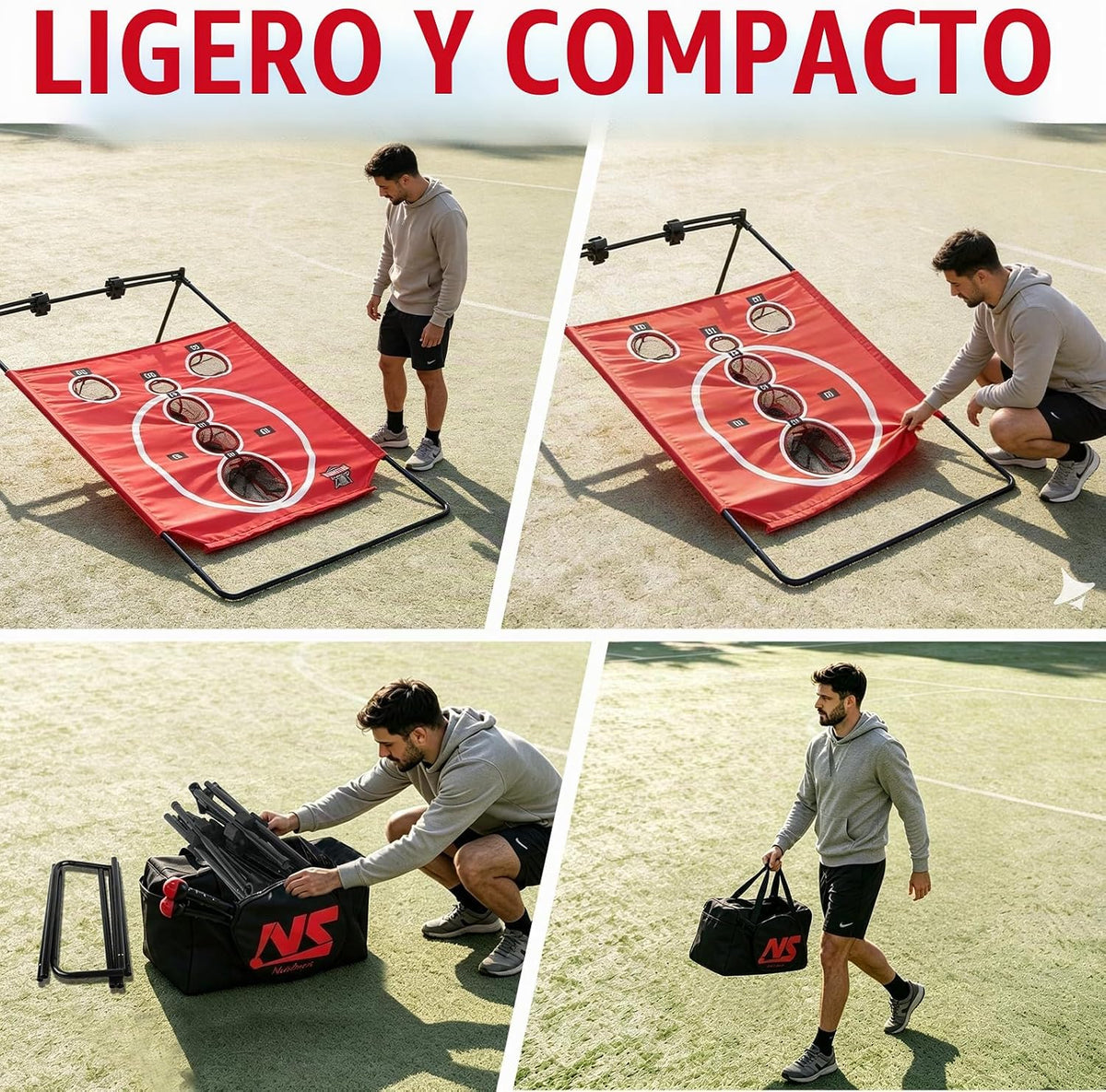 BACKYARD ALL-STARS Juego de tablero de cornhole estilo arcade, jueg...