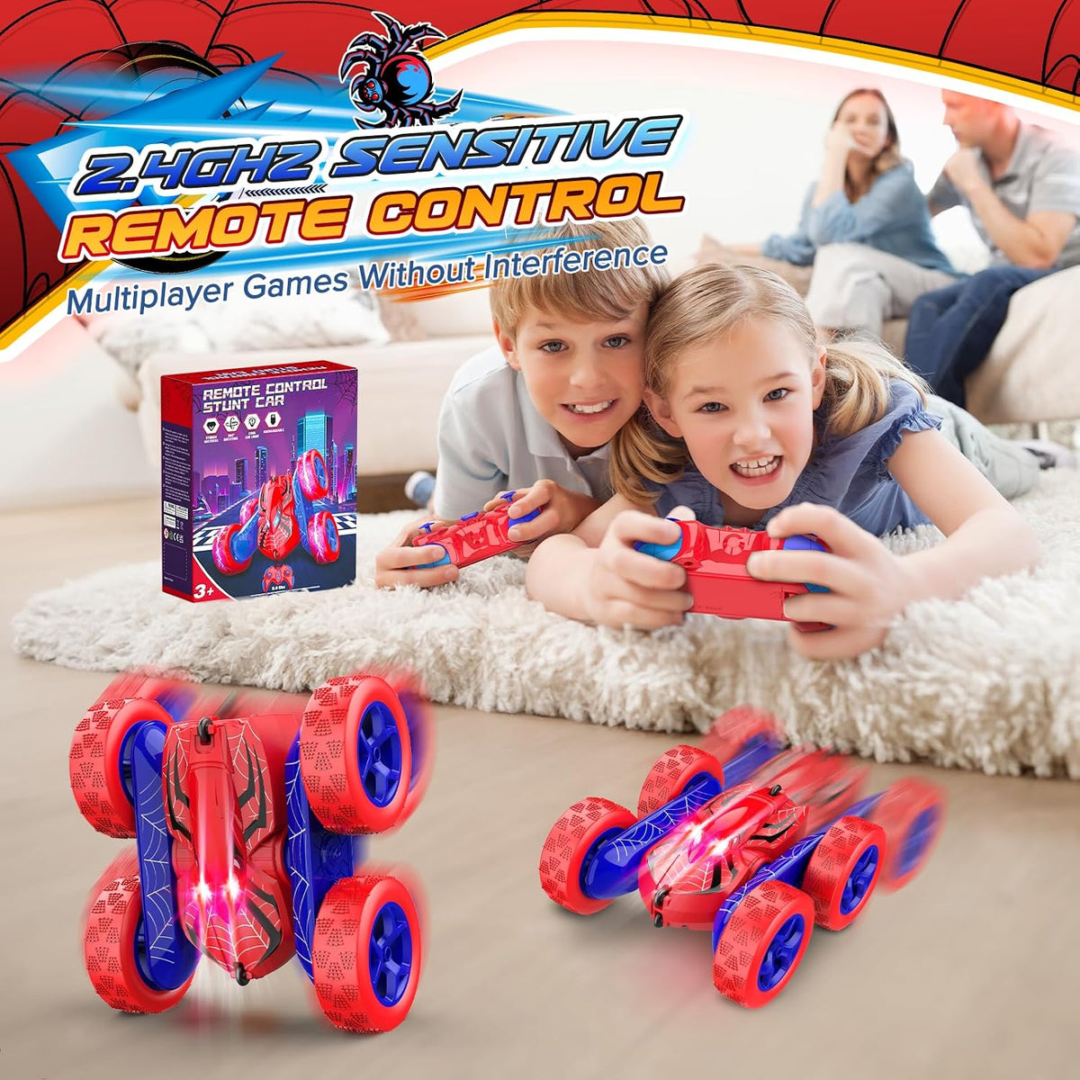 Excitobo Carro de control remoto | autos RC para niños de 3, 4, 5,...
