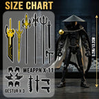 DANONI Titan13 - Figura de acción de robot ficticio 13, robot impre...