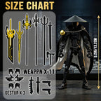 DANONI Titan13 - Figura de acción de robot ficticio 13, robot impre...