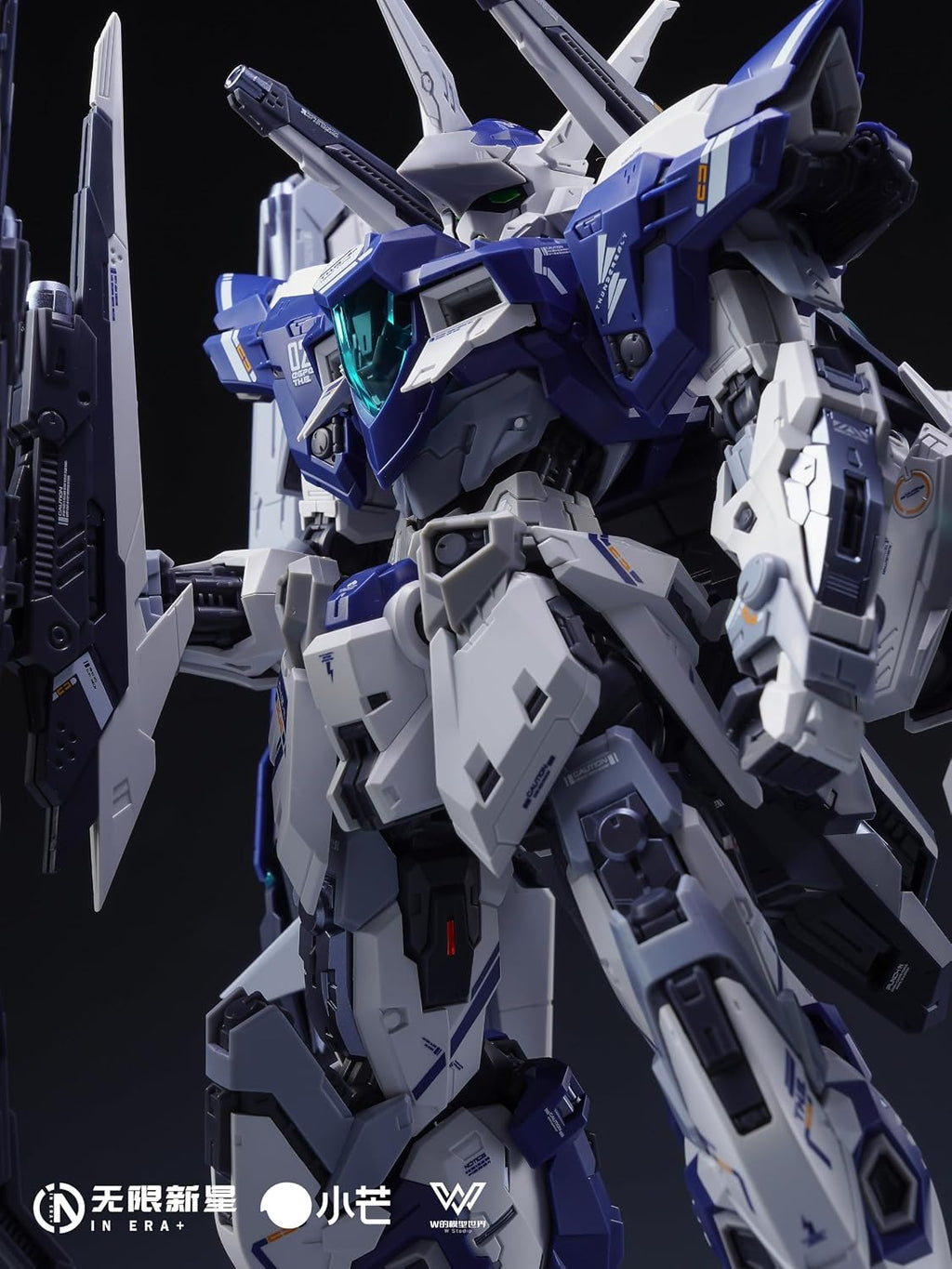 BEERISE Kit de modelo Infinity Nova Thunderbolt Azure Repaint | Esc...