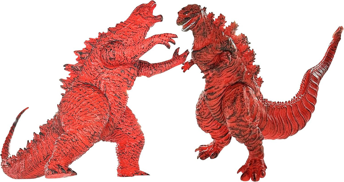 TwCare Juego de 2 figuras de espinilla de fuego legendario monstruo...