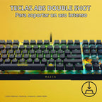 Teclado mecánico para juegos Razer BlackWidow V4 X, edición Pokémon...