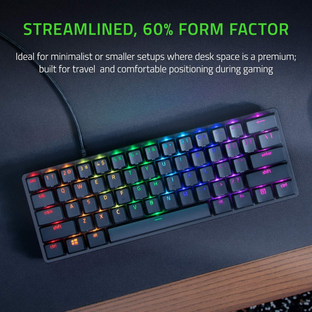 Razer Huntsman Mini Teclado 60% para juegos, interruptores ópticos...