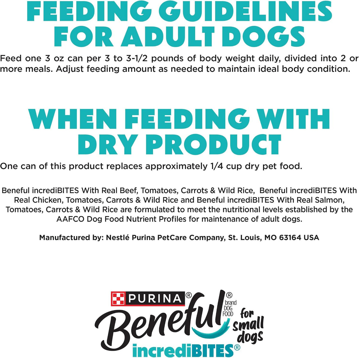 Beneful Purina IncrediBites - Paquete variado de alimentos húmedos...