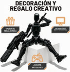 Titan 13 - Juego de figuras de acción de robot simulado multiarticu...
